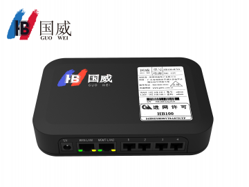 國威HB100-4FXS模擬分機電話網關IPPBX網關IAD模擬電話傳真連接器