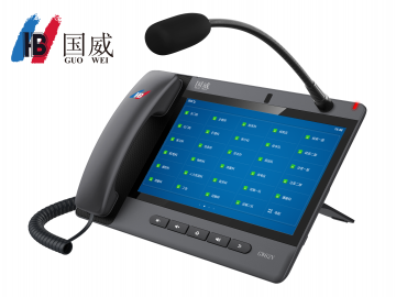 國威GW62V,10.1英寸高端辦公電話,指揮調(diào)度,廣播喊話,SIP電話機